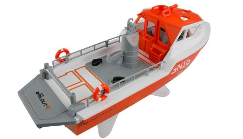 AMEWI 26116Rettungsboot brushless Jetantrieb 320mm RTR weiß/orange