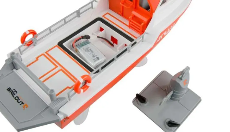 AMEWI 26116Rettungsboot brushless Jetantrieb 320mm RTR weiß/orange