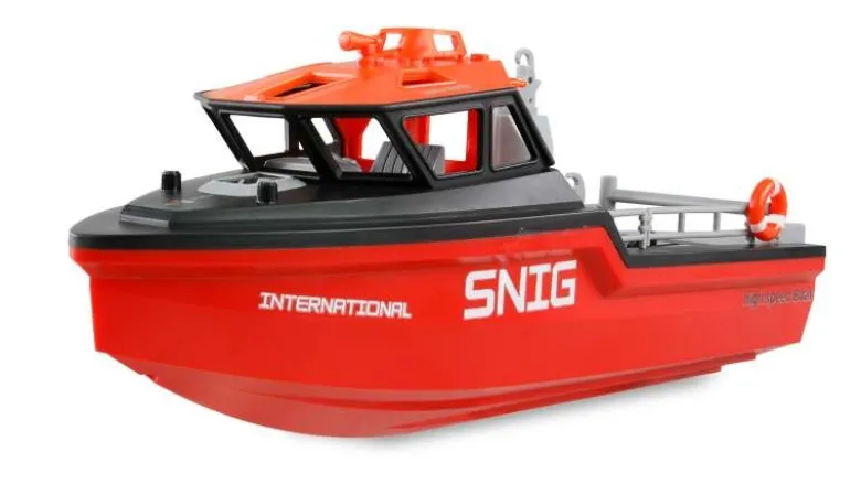 AMEWI 26117Rettungsboot brushless Jetantrieb 320mm RTR schwarz/rot