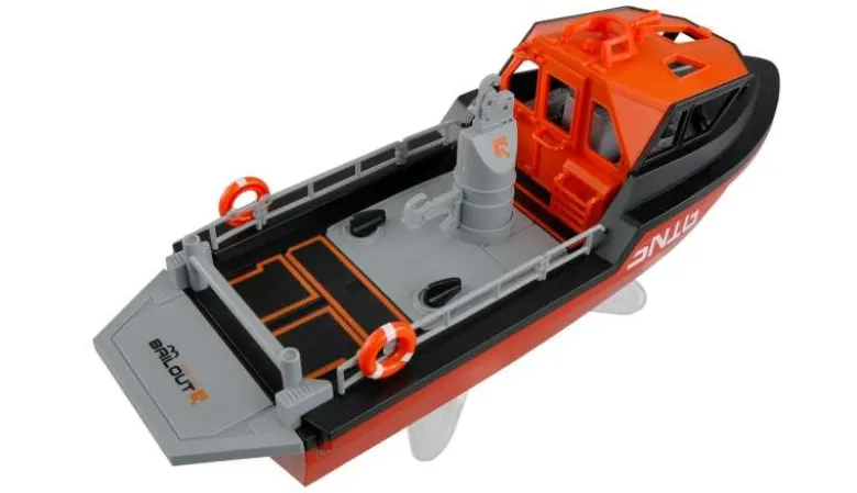 AMEWI 26117Rettungsboot brushless Jetantrieb 320mm RTR schwarz/rot