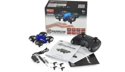 AMEWI 25326Sparrow Mini-Drohne mit Steuerungssensoren, blau