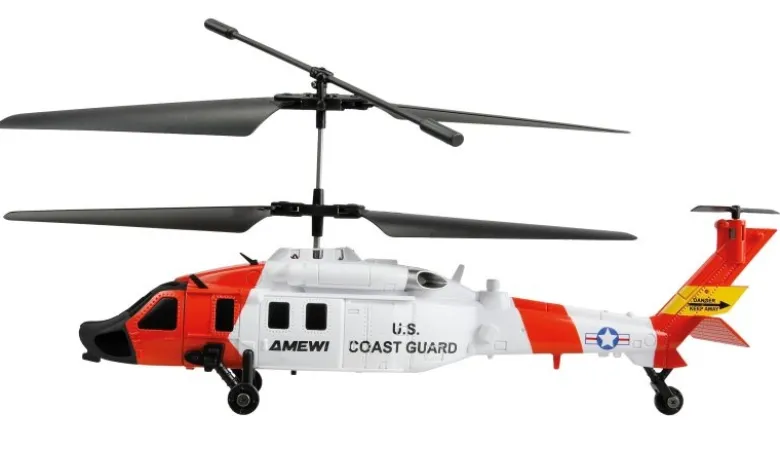 AMEWI 25371UH-60 CX Black Hawk Coastguard Koaxial Hubschrauber RTF 3-Kanal