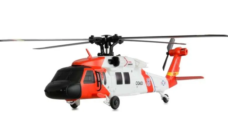 AMEWI 25357UH-60L Black Hawk Coastguard Brushless Helikopter 4-Kanal 6G RTF