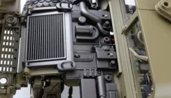 AMEWI 224174x4 U.S. Militär Truck 1:10 Army RTR Teilmetall 5KG 2Gang 16 Kanal Fernsteuerung, Wasserdicht Portalachsen