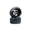 ARRMA ARA550073dBoots Hoons 53/107 Reifen (weiß) auf 5-Speichenfelge 17mm Mit verstärkter Gewebeeinlage für hohe Geschwindigkeiten