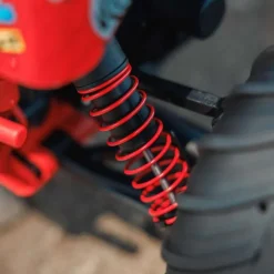 ARRMA ARA3230ST2GORGON 4X2 MEGA 550 Brushed Monster Truck RTR 1:10 rot mit Spektrum S120 USB-C Smart Lader und 8,4V 3300mAh Akku