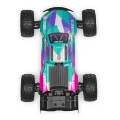 ARRMA ARA2508ST2Mini KRATON 3S BLX 4X4 1/16 Speedmonster Truck RTR teal/pink inkl. 3S 11,1V 2000mAh Spektrum Smart G2 LiPo und Ladegerät