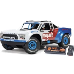 ARRMA ARA2304ST2MOJAVE GROM 223S BLX 4X4 Small Scale Desert Truck RTR weiss inkl. Akku und Ladegerät