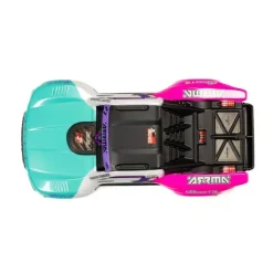 ARRMA ARA2304ST1MOJAVE GROM 223S BLX 4X4 Small Scale Desert Truck RTR teal inkl. Akku und Ladegerät