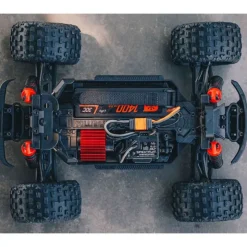 ARRMA ARA2102T2GRANITE GROM MEGA 380 Brushed 4X4 Monster Truck 1:18 RTR inkl. LiPo Akku und Ladegerät, rot
