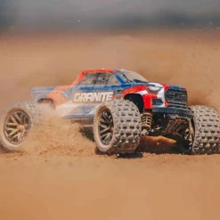 ARRMA ARA2102T1GRANITE GROM MEGA 380 Brushed 4X4 Monster Truck 1:18 RTR inkl. LiPo Akku und Ladegerät, blau