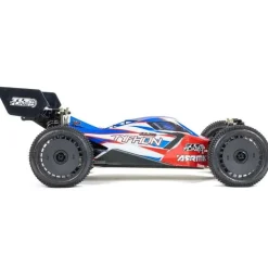 ARRMA ARA8406TLR Tuned TYPHON 6S 4WD BLX Buggy 1:8 RTR, rot/blau