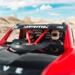 ARRMA ARA2104T1MOJAVE GROM MEGA 380 Brushed 4x4 Small Desert Truck RTR inkl. Akku & Ladegerät - rot/schwarz
