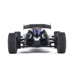 ARRMA ARA2106T1TYPHON GROM MEGA 380 Brushed 4X4 Buggy 1:18 RTR, blau/silber inkl. LiPo Akku und Ladegerät