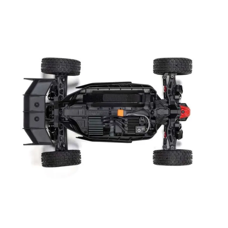 ARRMA ARA2306T1Typhon GROM 223S BLX Brushless 4x4 Small Scale Buggy RTR silber