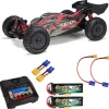 ARRMA ARA8606V5S1Typhon 6S BLX V5 4WD Buggy 1:8 + 2x3S LiPo, Duo-Lader