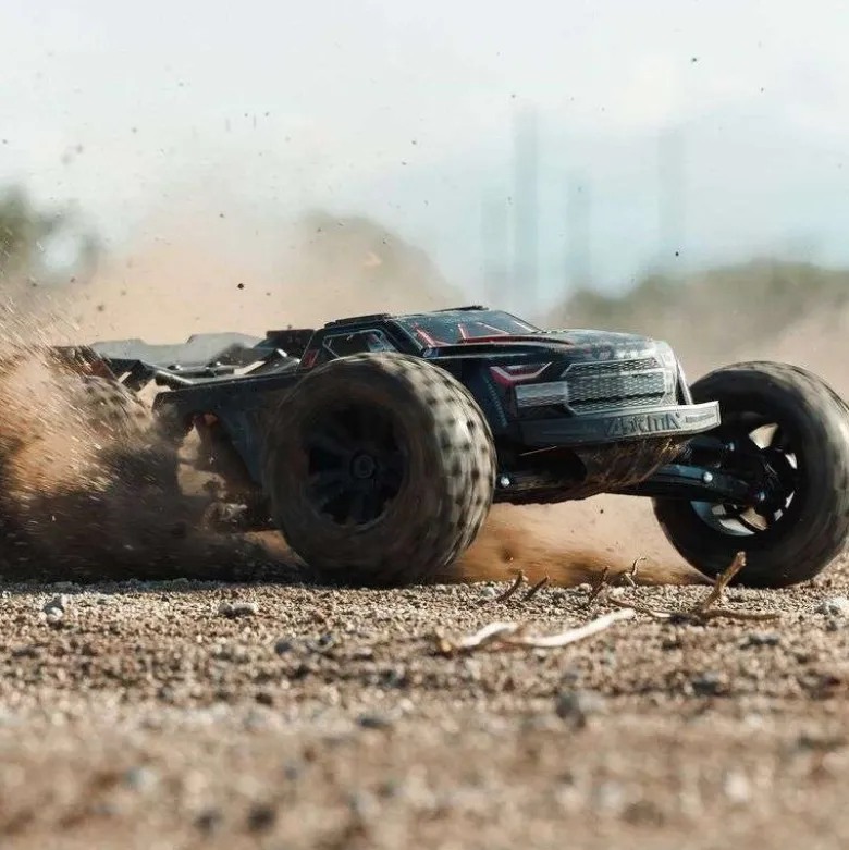 ARRMA ARA8708V6T1KRATON 6S EXB 4x4 Brushless Speed Truck 1/8 RTR, schwarz