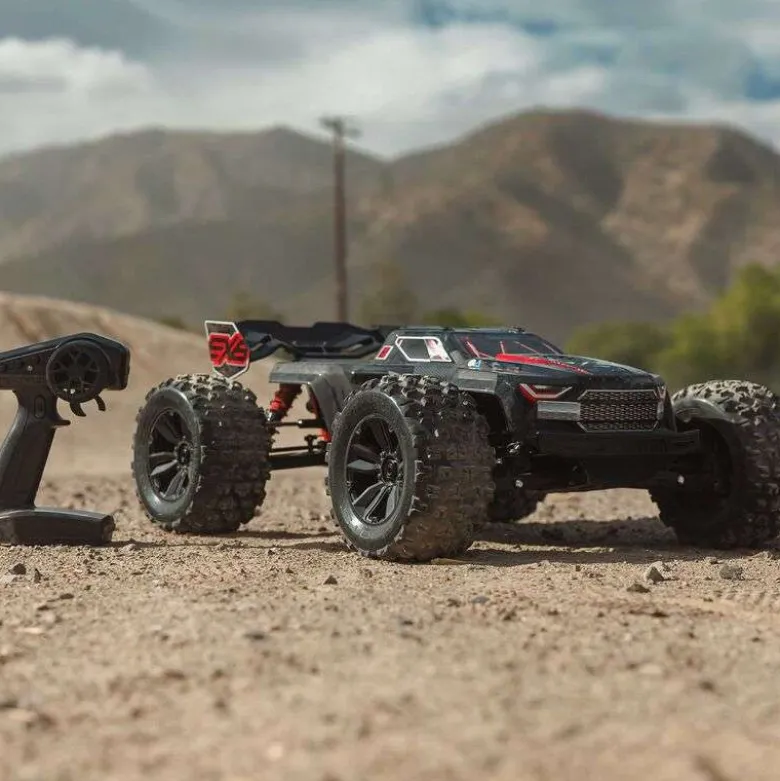 ARRMA ARA8708V6T1KRATON 6S EXB 4x4 Brushless Speed Truck 1/8 RTR, schwarz