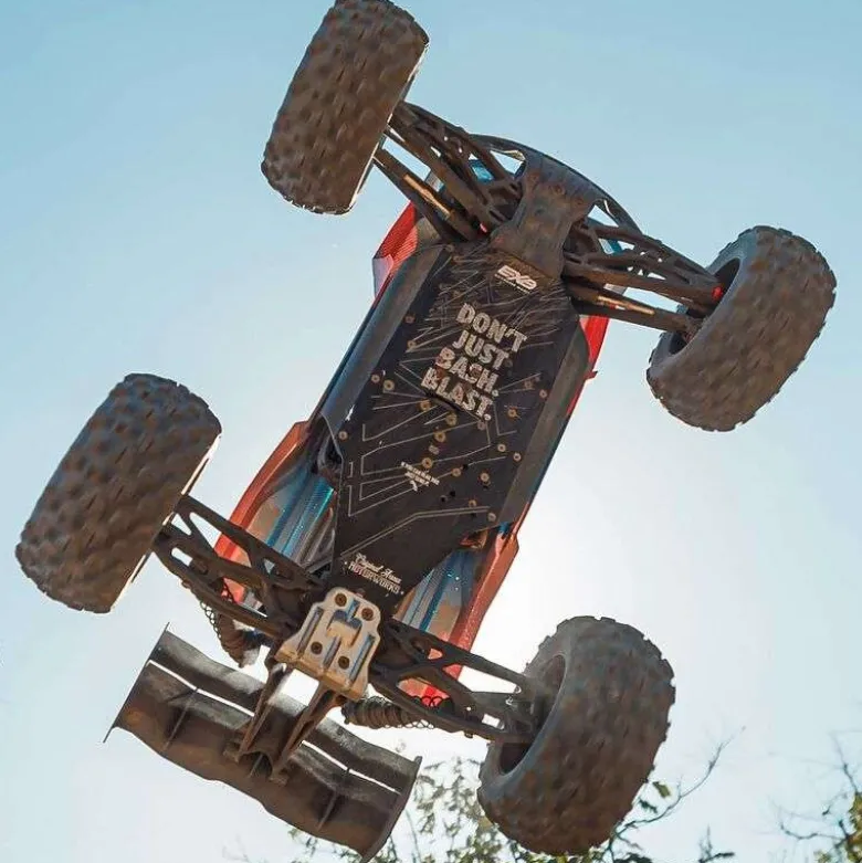 ARRMA ARA8608V6T1KRATON 6S V6 1/8 4X4 BLX Speed Monster Truck RTR blau/orange