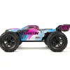 ARRMA ARA8608V6T2KRATON 6S V6 1/8 4X4 BLX Speed Monster Truck RTR blau/pink