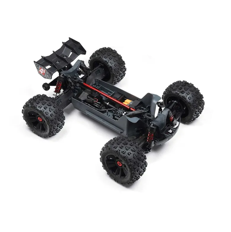 ARRMA ARA4408V2T3KRATON 4X4 4S V2 BLX Speed Monster Truck RTR, 1:10 Rot