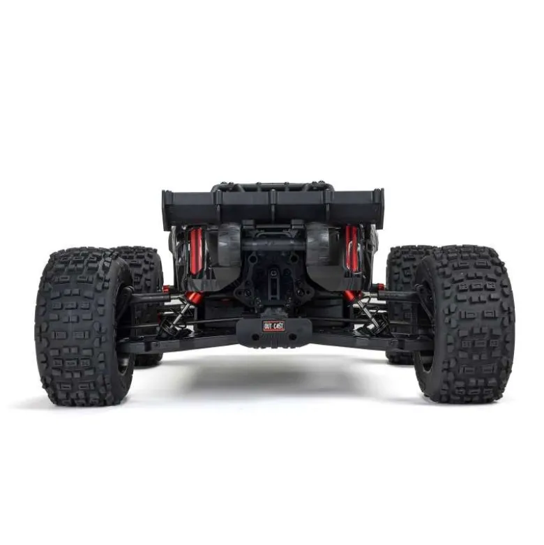 ARRMA ARA5810V2T1OUTCAST 4X4 8S BLX 1/5 EXB Brushless Stunt Truck RTR, Black