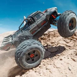 ARRMA ARA5810V2T1OUTCAST 4X4 8S BLX 1/5 EXB Brushless Stunt Truck RTR, Black