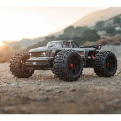 ARRMA ARA4410V2T3OUTCAST 4X4 4S V2 BLX 1/10 Stunt Truck RTR, gunmetal