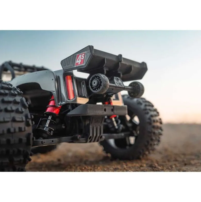 ARRMA ARA4410V2T3OUTCAST 4X4 4S V2 BLX 1/10 Stunt Truck RTR, gunmetal