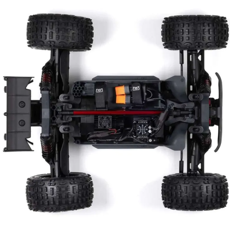 ARRMA ARA4410V2T3OUTCAST 4X4 4S V2 BLX 1/10 Stunt Truck RTR, gunmetal