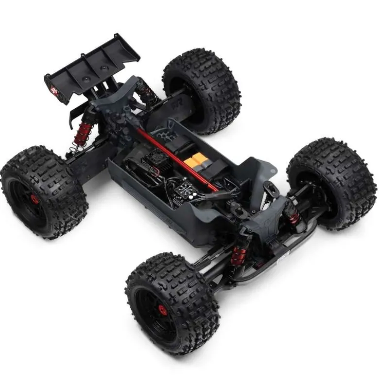 ARRMA ARA4410V2T3OUTCAST 4X4 4S V2 BLX 1/10 Stunt Truck RTR, gunmetal
