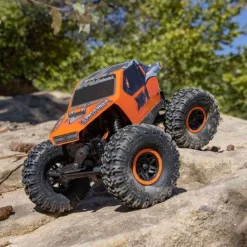 Axial AXI00003T2AX24 XC-1 4WS Crawler Brushed 1:24 RTR, orange