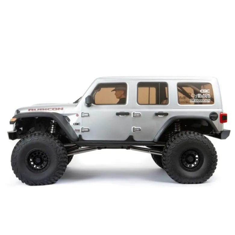 Axial AXI05000T2SCX6 Jeep JLU Wrangler 1/6 4WD Scale Crawler RTR silber