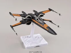 Bandai 01216Star Wars Poe's X-Wing Fighter Modellbausatz 1:72