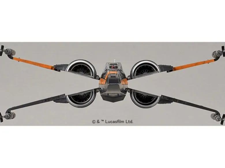 Bandai 01216Star Wars Poe's X-Wing Fighter Modellbausatz 1:72
