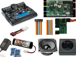 BEIER-Electronic SETLCDSFRBEIER Komplettset für Tamiya Trucks mit LCD & SFR Regler