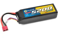 Berlinski by Corally C-49231-D-PLBOOST Lipo Akku 11,1V 60C 5200mAh 3S Softcase T-Stecker 3s Lipo in 2S Standardbauform