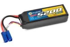 Berlinski by Corally C-49231-EC5-PLBOOST Lipo Akku 11,1V 60C 5200mAh 3S Softcase EC5 ein 3S Lipo in Standard 2S grösse 138x44x24 Arrma