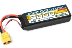 Berlinski by Corally C-49230-X-PLBOOST Lipo Akku 7,4V 50C 5000mAh 2S Softcase XT-90 Stecker 138x44x18mm