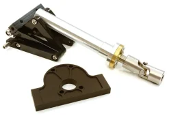 Berlinski Tuning C27800BLACKAlu Kipp-Spindel-Mechanik mit Motohalter für 1/14 Truck