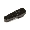 Berlinski Tuning C25049BLACKAlu Servo-Horn 25T Lenkung schwarz für Axial 1/10 Wraith