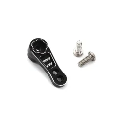 Berlinski Tuning C32310BLACKBillet-gefrästes Servo-Horn aus Aluminiumlegierung 25T für Futaba-Servo (r=15, 19 mm)