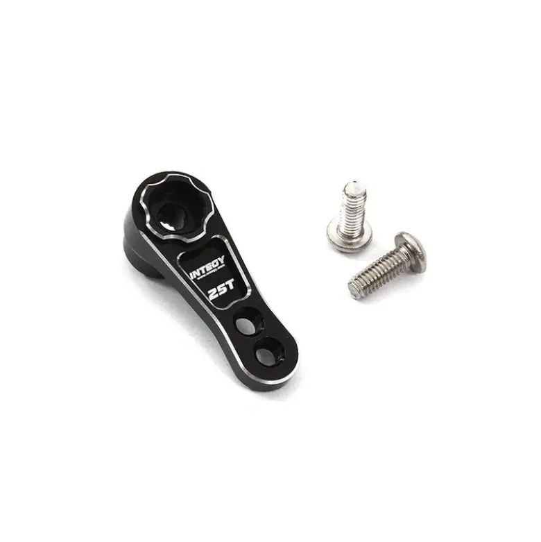 Berlinski Tuning C32310BLACKBillet-gefrästes Servo-Horn aus Aluminiumlegierung 25T für Futaba-Servo (r=15, 19 mm)