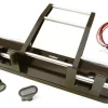 Berlinski Tuning C27117BLACKCNC Alu Front Rammer mit LED für 1/14 Tamiya King Hauler