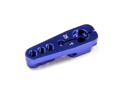 Berlinski Tuning C25049BLUEAlu Servo-Horn 25T Lenkung blau für Axial 1/10 Wraith