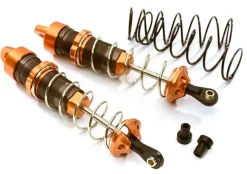 Berlinski Tuning C28475ORANGEAlu Big Bore Stoßdämpfer hinten 105mm Stampede, Rustler