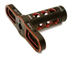 Berlinski Tuning C27647REDAlu Radmutternschlüssel 17mm mit Löthilfe für Stecker, rot