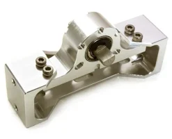 Berlinski Tuning C26995SILVERCNC Alu Halter mit Kardanführung für 1/14 Truck