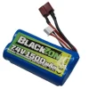 BlackZon 540149LI-ION Akku Pack 7,4V 1500mAh mit T-Stecker für 1/12 Smyter