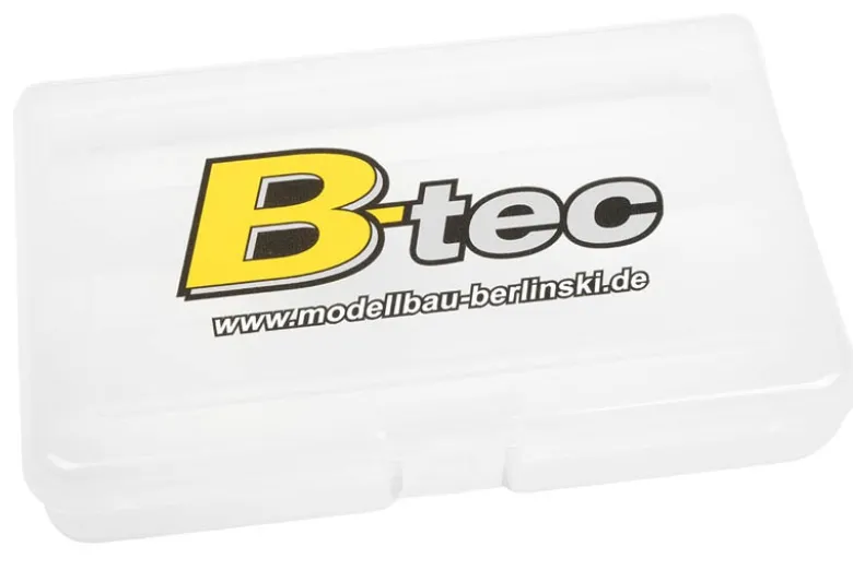 B-tec BT-010-00026Kleinteile Box - 165x105x31mm - 3 Fächer